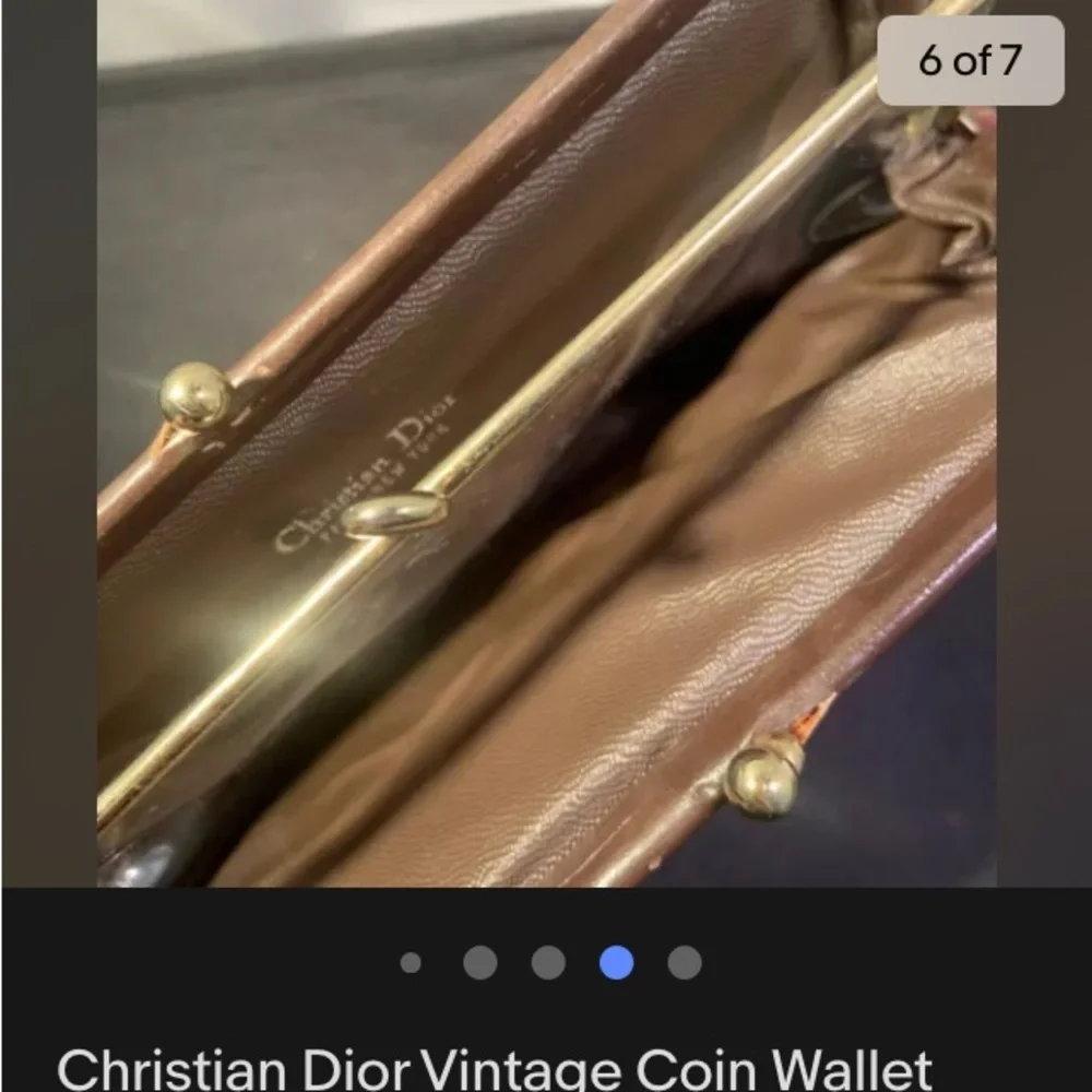 Vintage dior wallet/pouch. From late 80’s great condition